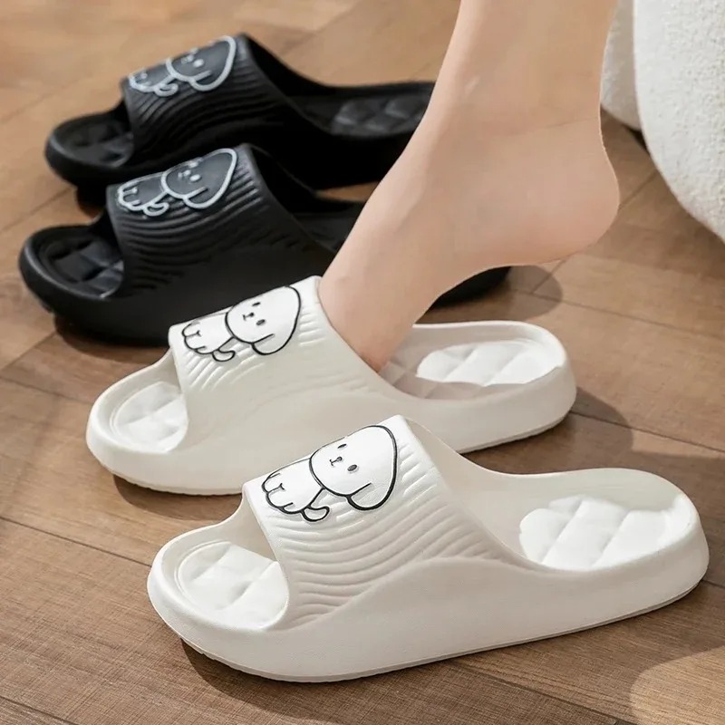 Cute Carton Slippers Bathroom  - Flip Flop Beach Men ulasan dan harga