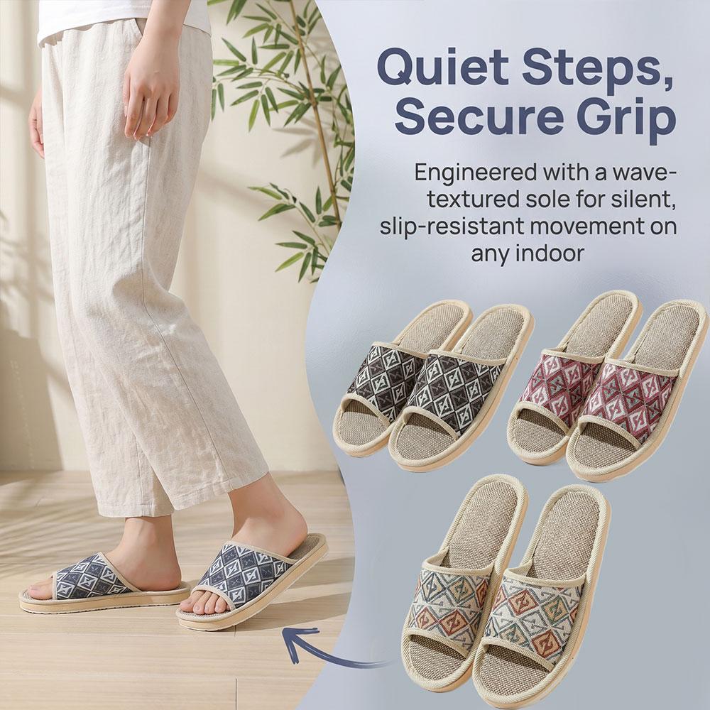 Four Seasons Linen Slippers Co - Men'S Shoes Slip On ulasan dan harga