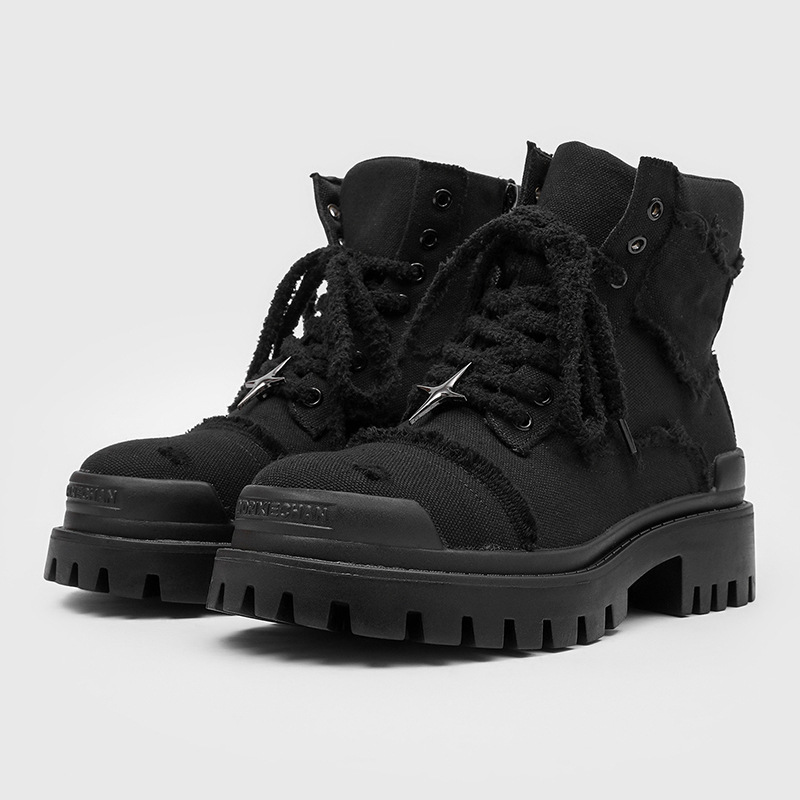Men's High Top Platform Boots  - Men'S Shoes For Work ulasan dan harga