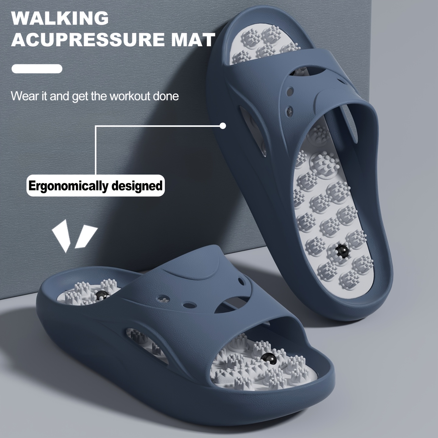 Women Men EVA Massage Slippers - Men'S Shoes Slip On ulasan dan harga
