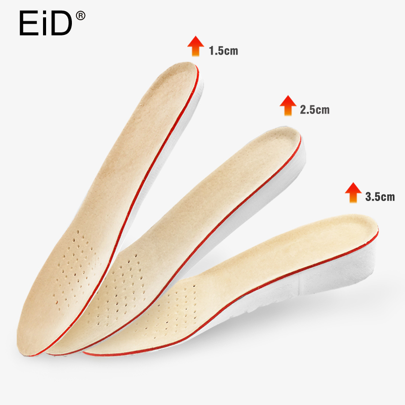Genuine Leather Insoles Taller - Men Shoes Eid ulasan dan harga