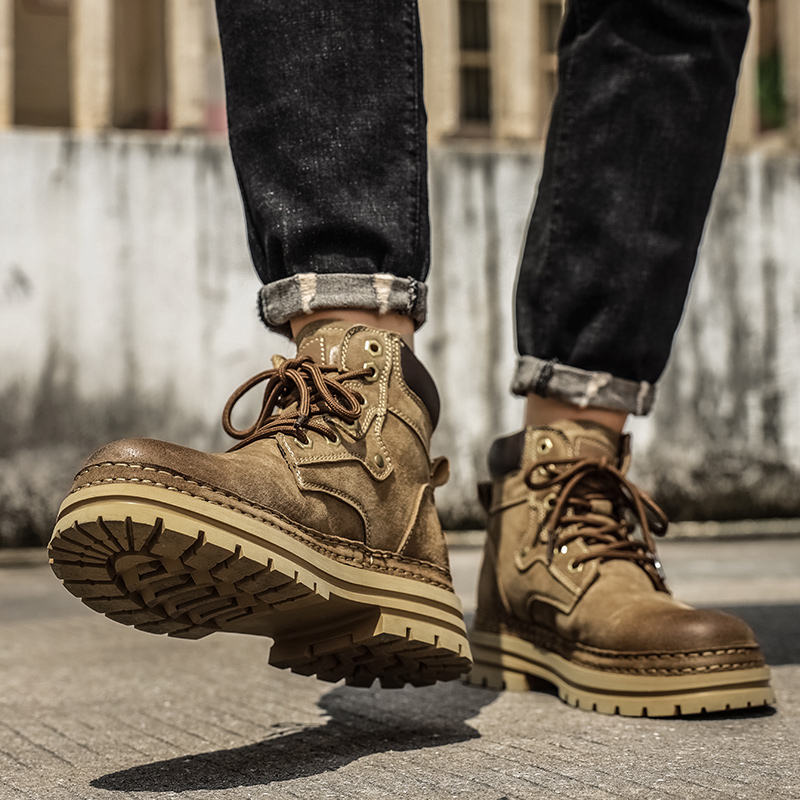 Men's Fashion Spring Platform  - Men'S Shoes For Work ulasan dan harga