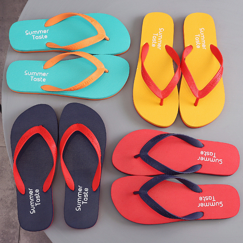 New Men Indoor Home Slippers S - Flip Flop Beach Men ulasan dan harga