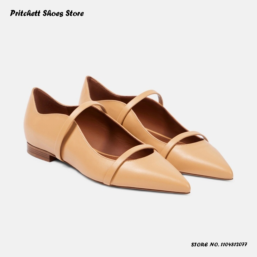 Women's Dual-straps Leather Ba - Men'S Shoes Slip On ulasan dan harga