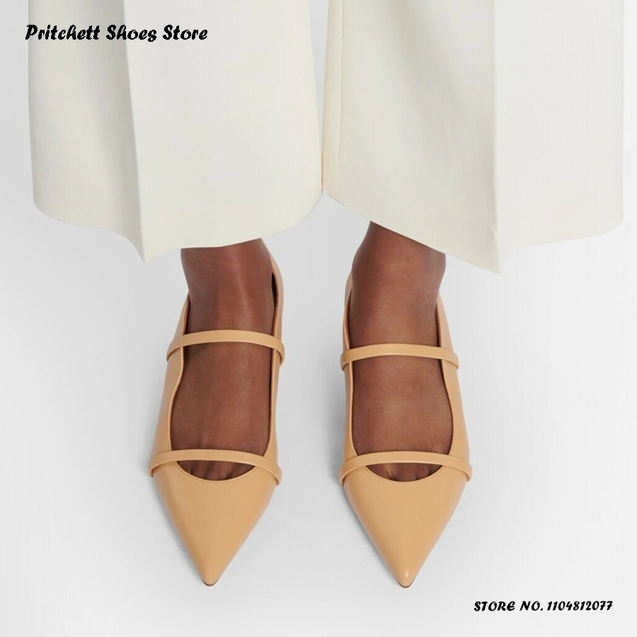 Women's Dual-straps Leather Ba - Men'S Shoes Slip On ulasan dan harga