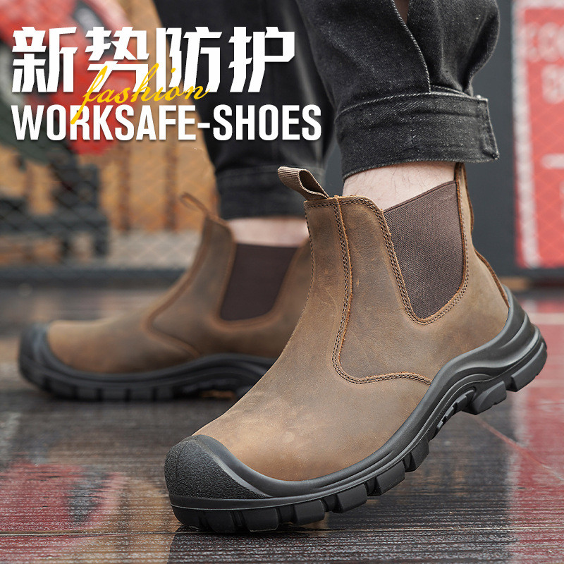 large size men's fashion steel - Men'S Shoes For Work ulasan dan harga