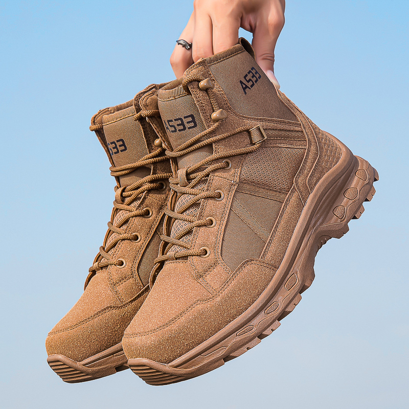 Men's Military Tactical Boots  - Men'S Shoes For Work ulasan dan harga