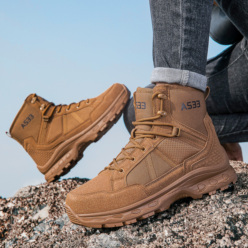 Men's Military Tactical Boots  - Men'S Shoes For Work ulasan dan harga