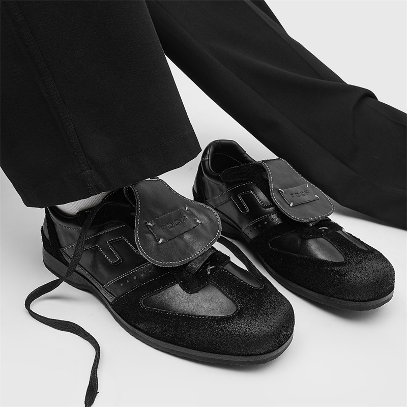 Black Men Sneakers Luxury Bran - Men'S Shoes Quality Brands ulasan dan harga