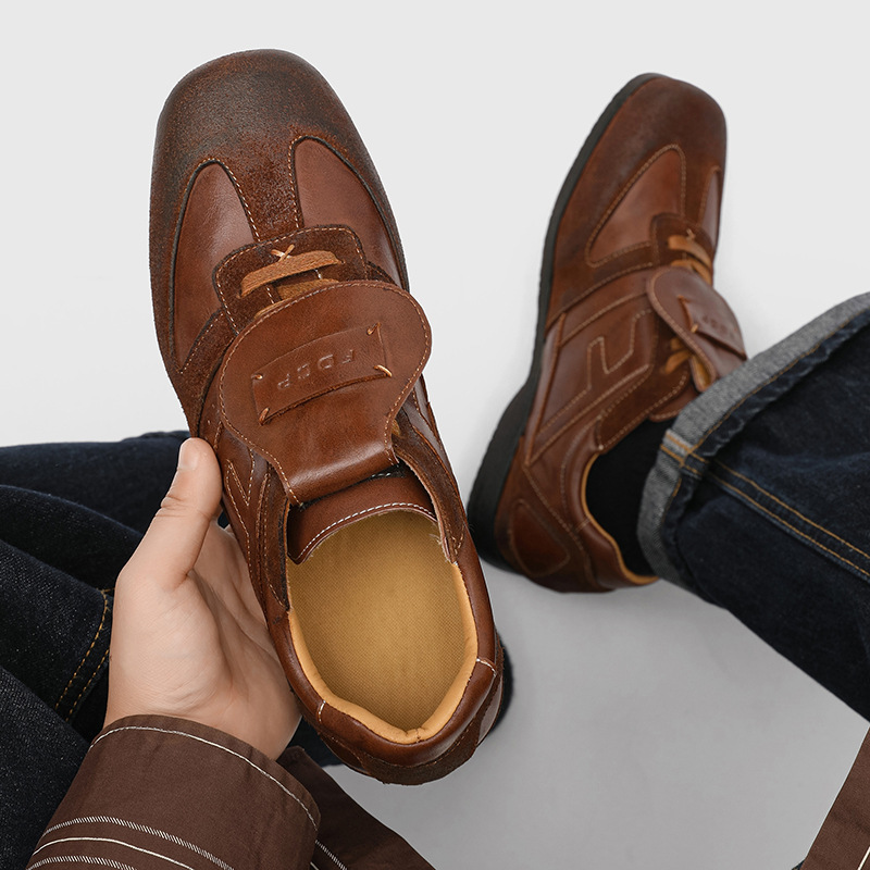 Black Men Sneakers Luxury Bran - Men'S Shoes Quality Brands ulasan dan harga