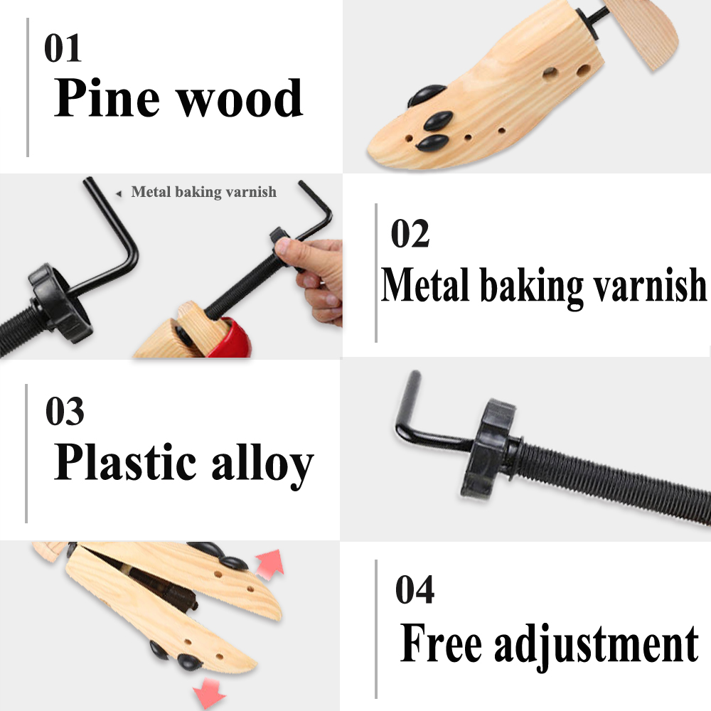 Fits Fixed Shoe Stretcher Wood - Men Shoes Eid ulasan dan harga