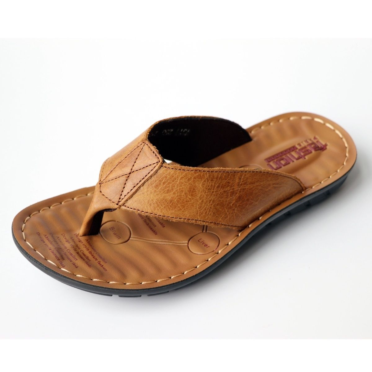 Summer Shoes Men Slippers Genu - Flip Flop Beach Men ulasan dan harga