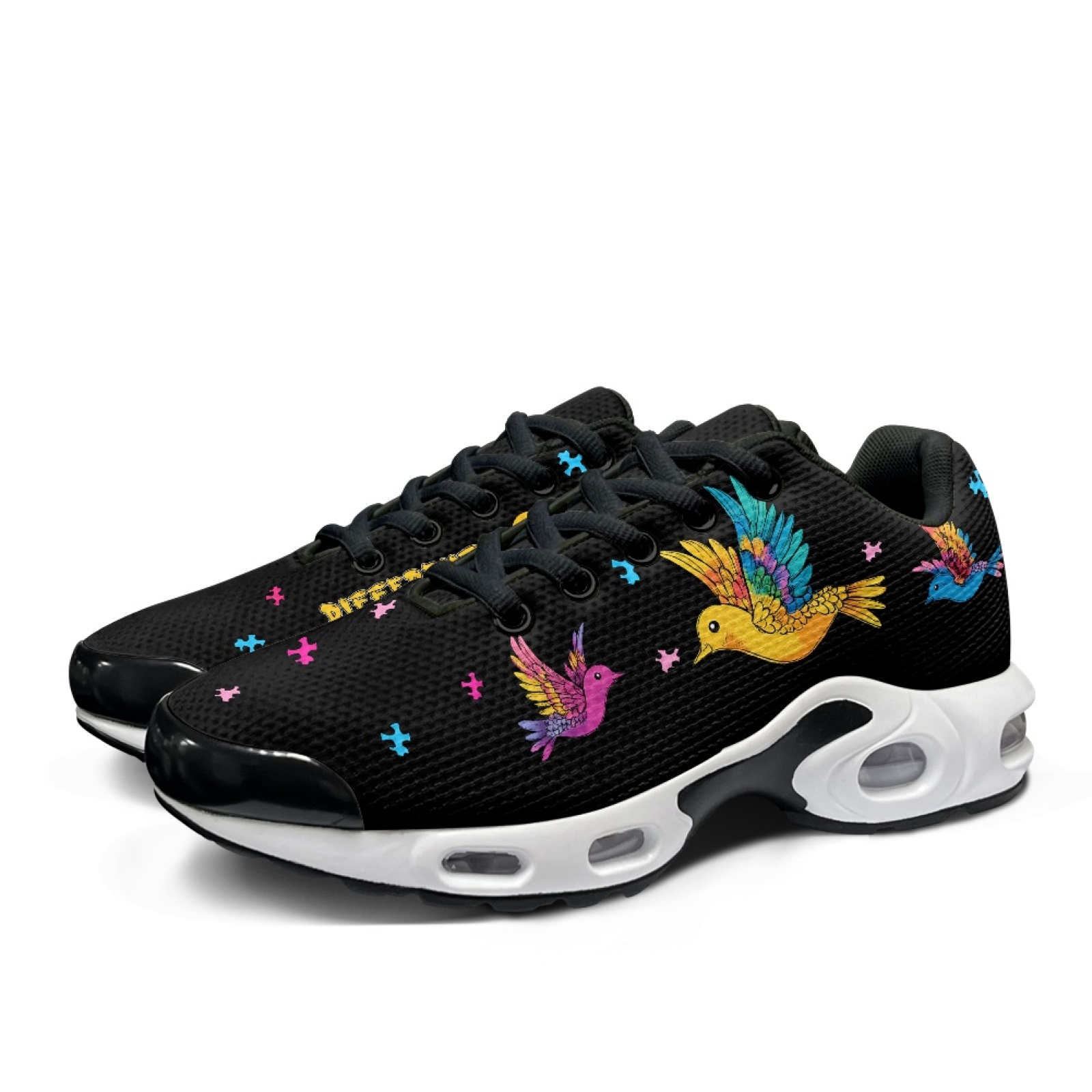 PENSTROLL Colorful Birds Quote - Men Shoes Quotes ulasan dan harga