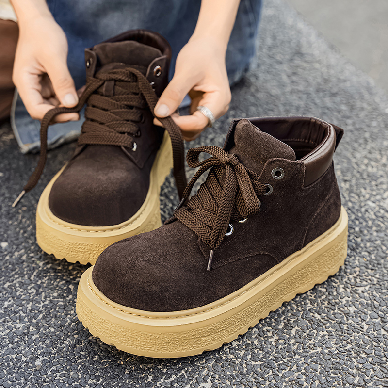 Men's high-quality suede horse - Men'S Shoes For Work ulasan dan harga