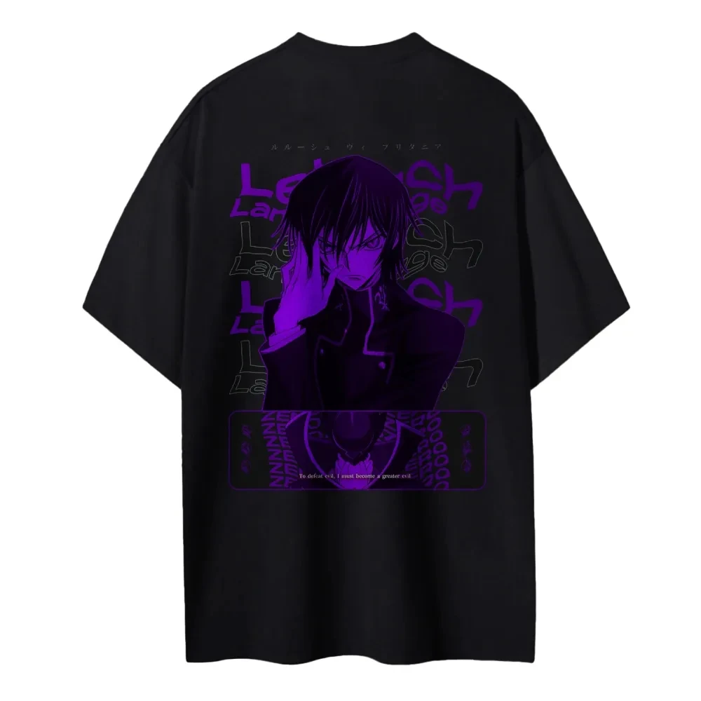New Code Geass T-Shirt Lelouch - Men Shoes Quotes ulasan dan harga