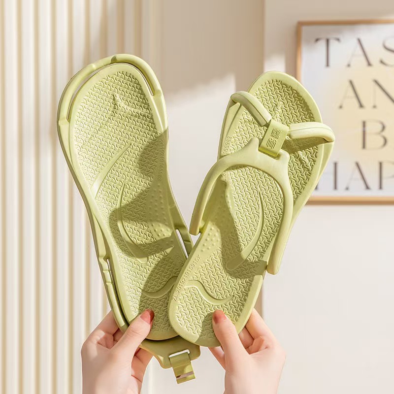 Foldable Travel Slippers Unise - Men'S Shoes Slip On ulasan dan harga