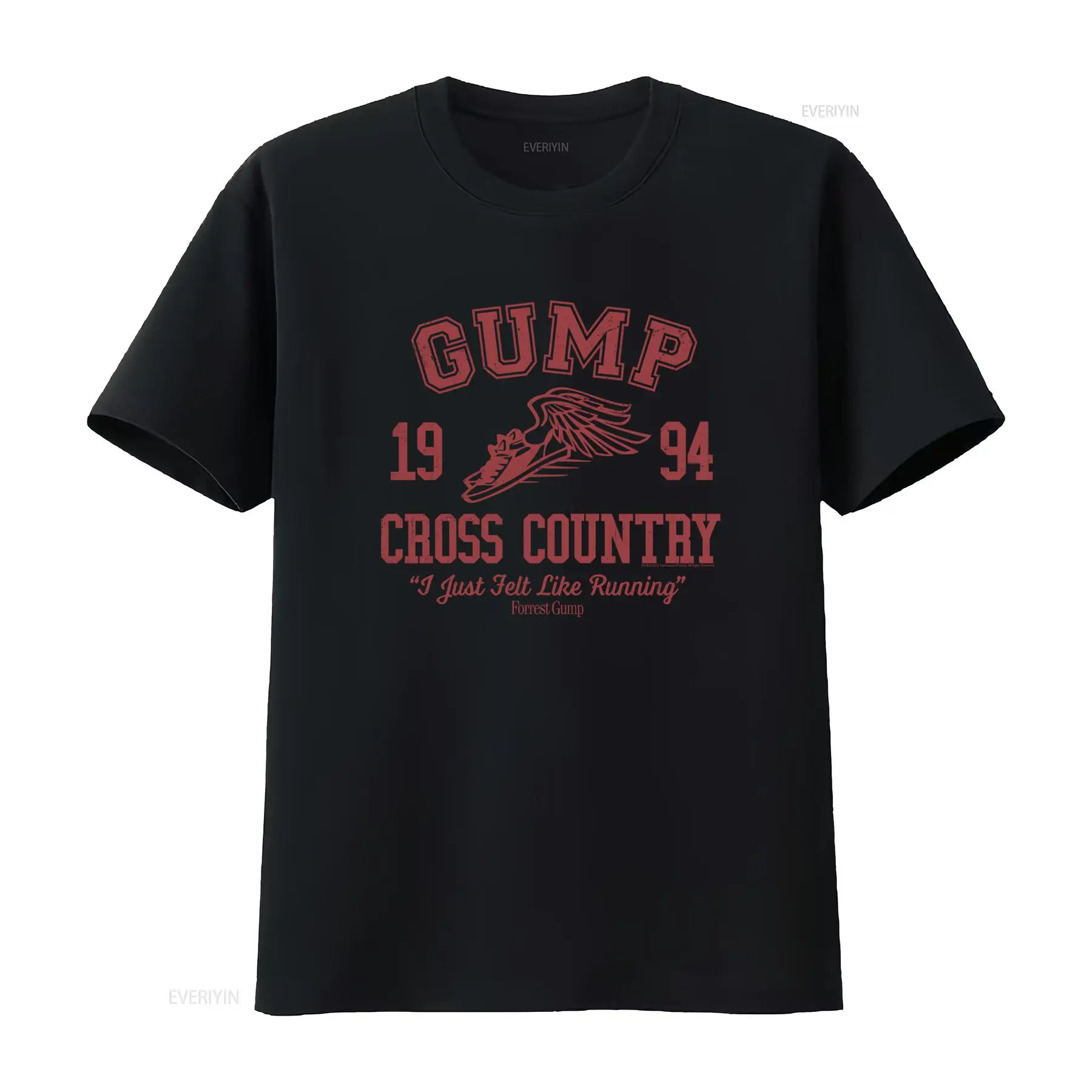 Forest Gump 1994 Men's T Shirt - Men Shoes Quotes ulasan dan harga