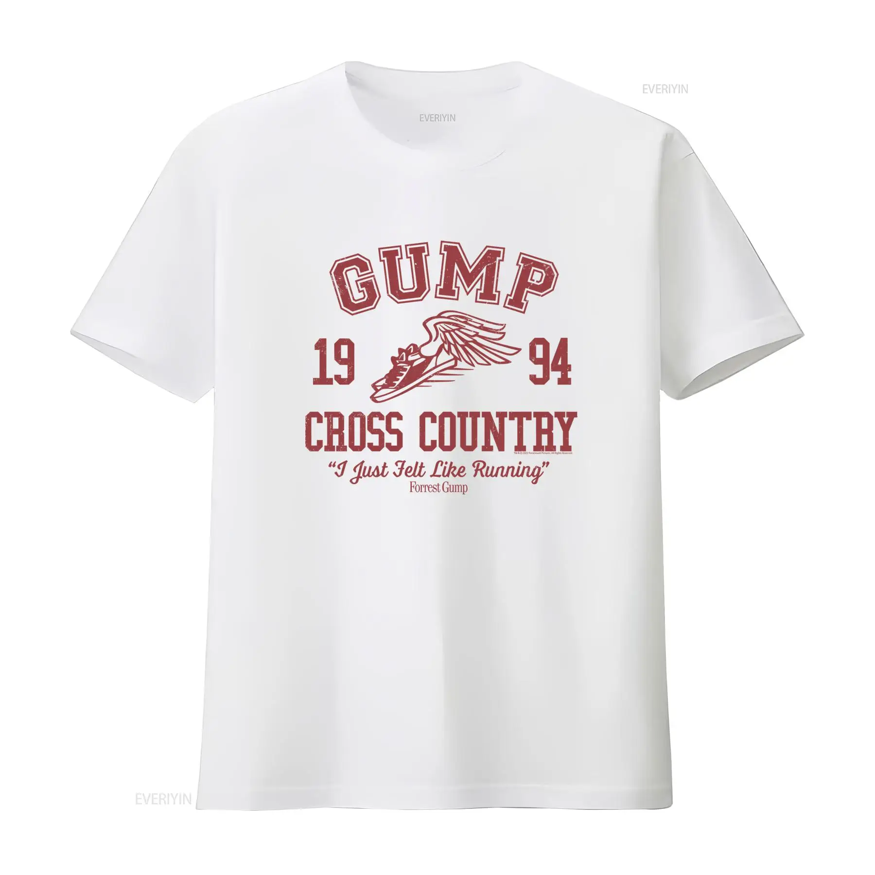 Forest Gump 1994 Men's T Shirt - Men Shoes Quotes ulasan dan harga