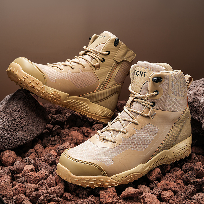 Men New Tactical Boots Outdoor - Men'S Shoes For Work ulasan dan harga