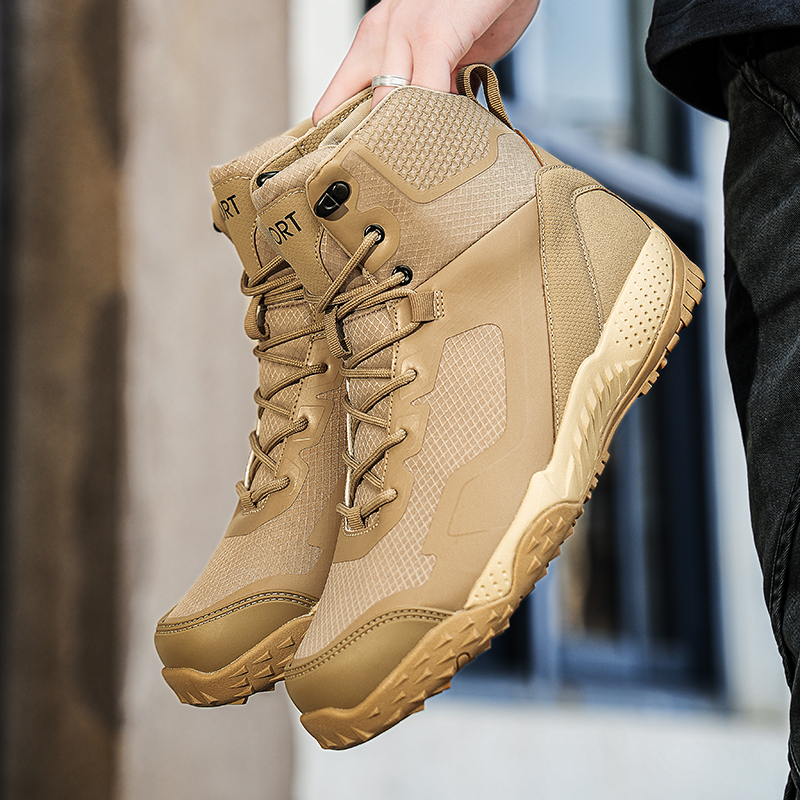 Men New Tactical Boots Outdoor - Men'S Shoes For Work ulasan dan harga