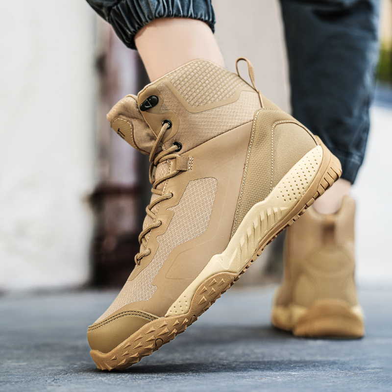 Men New Tactical Boots Outdoor - Men'S Shoes For Work ulasan dan harga