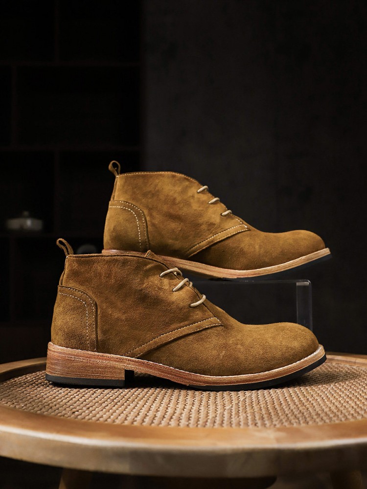 Fashion Versatile Male Lace-Up - Men'S Shoes For Work ulasan dan harga